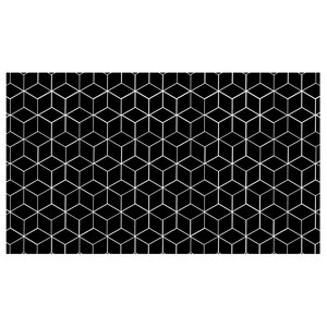 Scanpart Inductie Beschermmat 90x52 cm Zwart/Siliconen