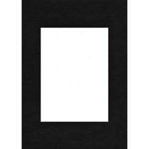 Hama Passe-partout Premium Zacht Zwart 30x40cm