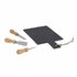 Excellent Houseware Leistenen Kaasplank met 3 Kaasmesjes_