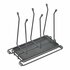 Metaltex Afdruiprek Flessen 25x14x22 cm Antraciet_