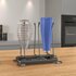 Metaltex Afdruiprek Flessen 25x14x22 cm Antraciet_