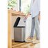 Rotho Ribo Pedaalemmer 35L Zilver/Metallic/Antraciet_
