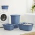 Rotho Flowers Wasmand 12L Horizon Blauw_