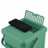 Rotho Bio Afvalemmer + Actief Koolfilter 9L Mistletoe Groen_