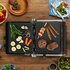 Bourgini Pure Contact Grill RVS/Zwart_
