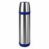 Emsa 502472 Captain Isoleerfles 0.5L RVS/Blauw_
