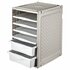 Bama Ri,ordino Opbergsysteem 34x41x53 cm Taupe/Wit_