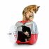 Bama Pet Transportbox 52x33x34 cm Rood/Zilver_