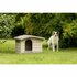 Bama Pet Cuccia Hondenhok 89x75x62 cm Beige/Taupe_