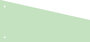Kangaro 07070-01-TR Scheidingsstrook 2-gaats Trapezium 180gr RC Groen_