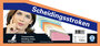 Kangaro 07070-06-TR Scheidingsstrook 2-gaats Trapezium 180gr RC Oranje_