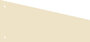 Kangaro 07070-08-TR Scheidingsstrook 2-gaats Trapezium 180gr RC Beige_