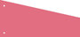 Kangaro 07070-13-TR Scheidingsstrook 2-gaats Trapezium 180gr RC Roze_