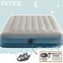 Intex 64118ND Pillow Rest Mid-Rise 2-Persoons Luchtbed 152x203x30 cm + Ingebouwde Pomp Grijs/Blauw_