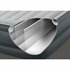 Intex 64126ND Queen Essential 2-Persoons Luchtbed 203x152x51 cm + Ingebouwde Pomp Grijs/Zwart_