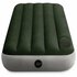 Intex 64760 Jr. Twin Dura-Beam Downy 1-Persoons Luchtbed 191x76x25 cm + Ingebouwde Voetpomp Groen/Grijs_