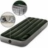Intex 64760 Jr. Twin Dura-Beam Downy 1-Persoons Luchtbed 191x76x25 cm + Ingebouwde Voetpomp Groen/Grijs_
